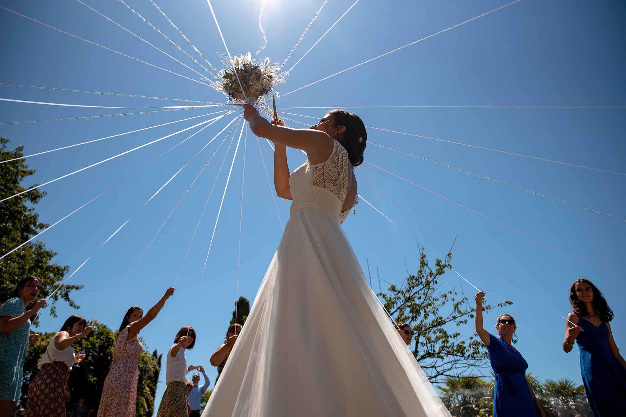 jeu ruban rituel tradition mariage