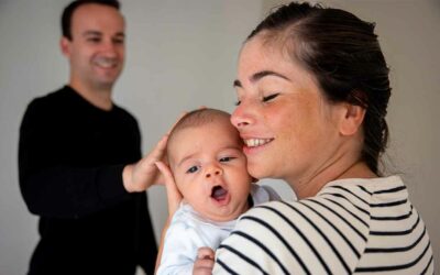 Juliette et Anthony, les débuts de leur vie de famille.