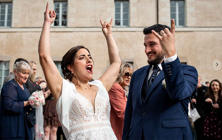 Marianne & Kévin : Un mariage automnal à Clisson.