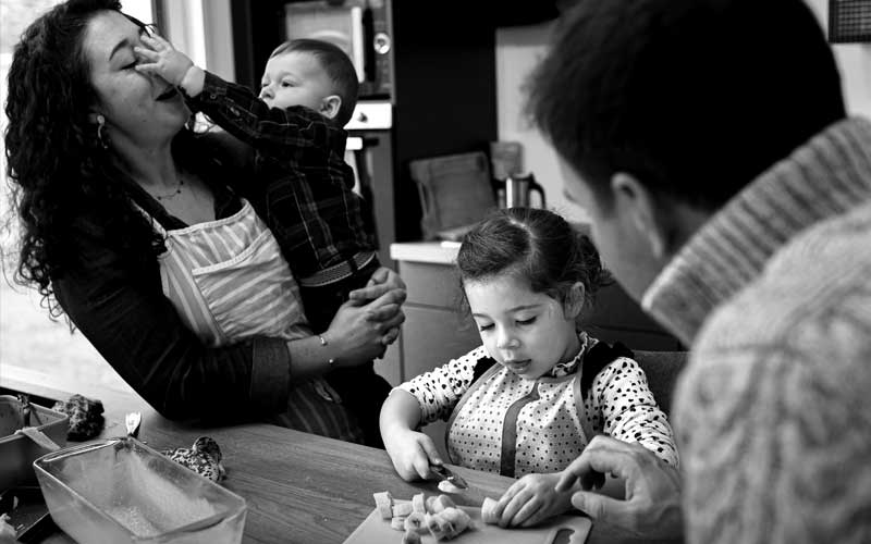 Un reportage photo de famille à Cugand, en Vendée.