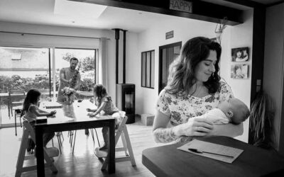 Camille et Gilles, leur rituel annuel du reportage photo de famille