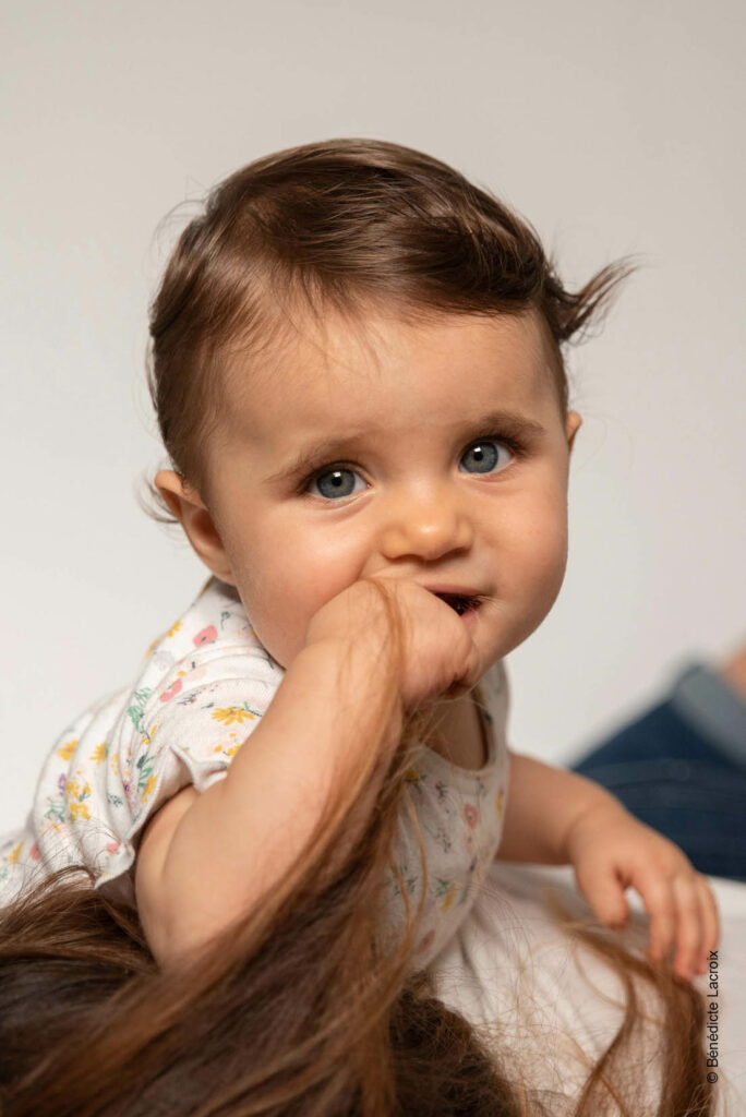 portrait photo petite fille