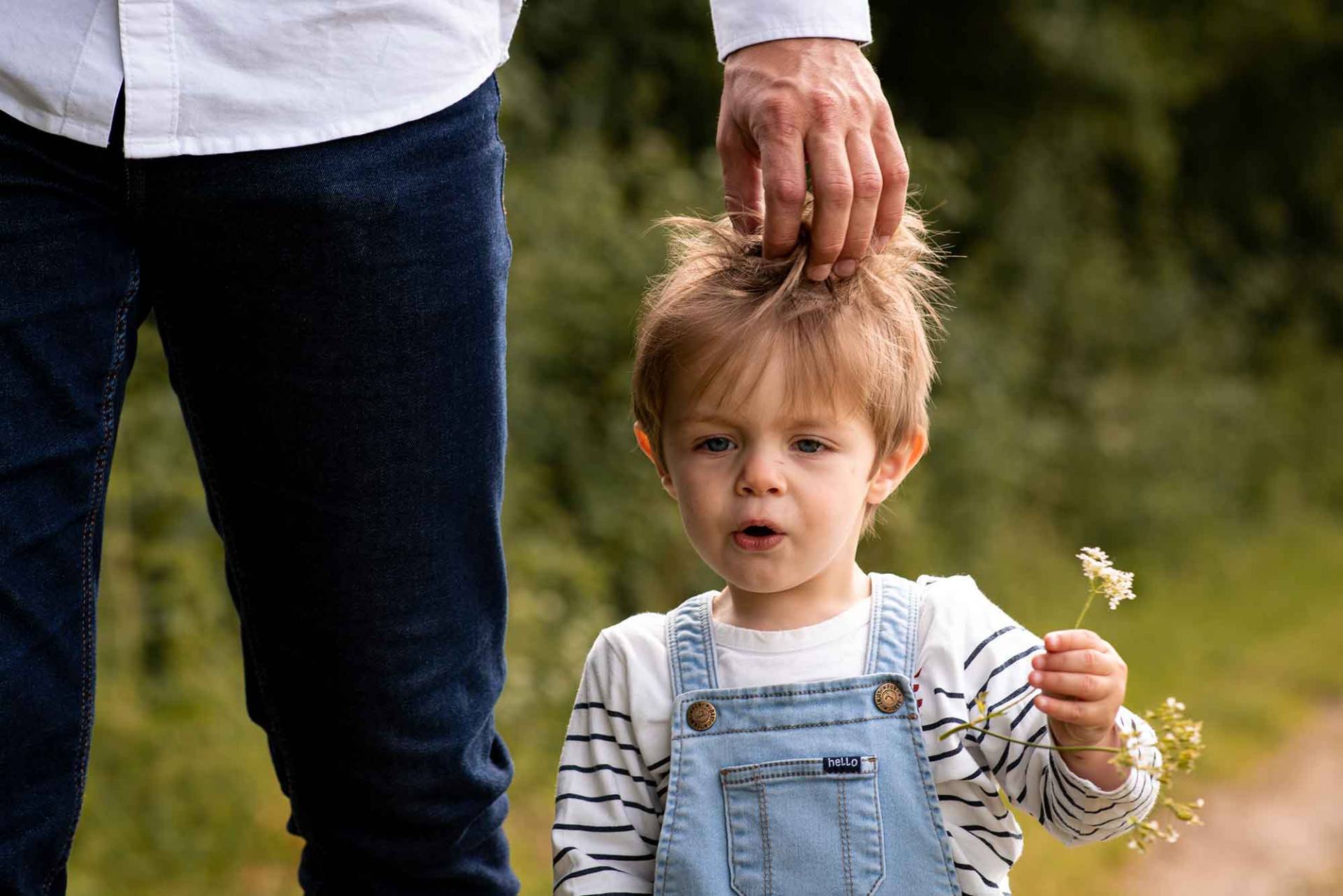 photo portrait enfant tendresse