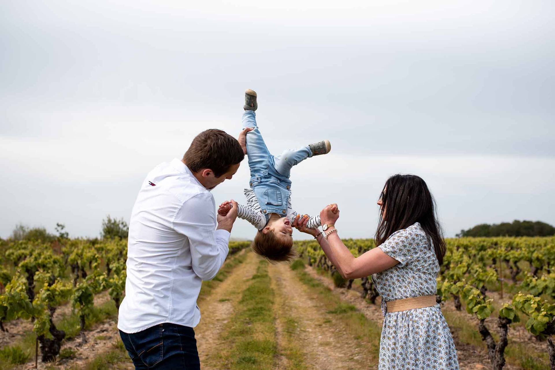 famille photo portrait vignes clisson